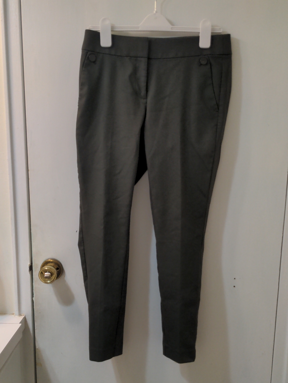 LOFT Olive Slim Dress Pants
